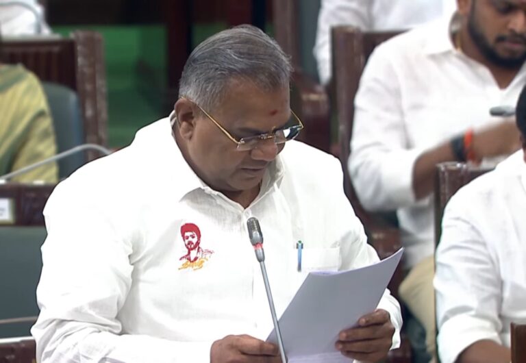 அமைச்சர் புஸ்ஸி என். ஆனந்த்: நீர்வளங்களை பாதுகாக்க பல்வேறு நடவடிக்கைகள் – சட்டப்பேரவையில் விளக்கம்